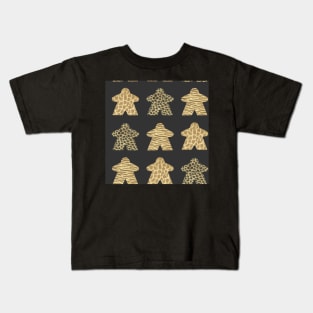 Meeples in the Wild Kids T-Shirt